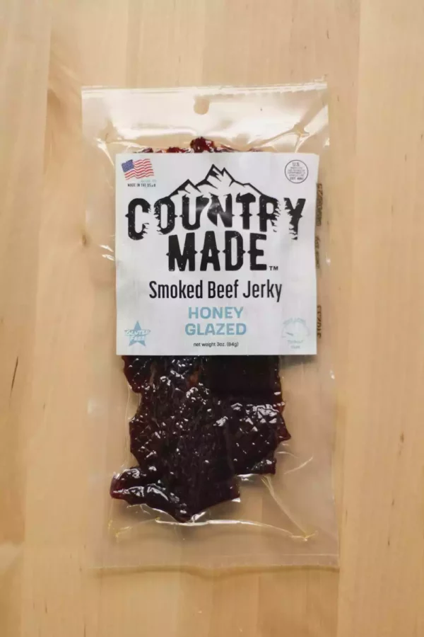 Honey Glazed Smoked Beef Jerky