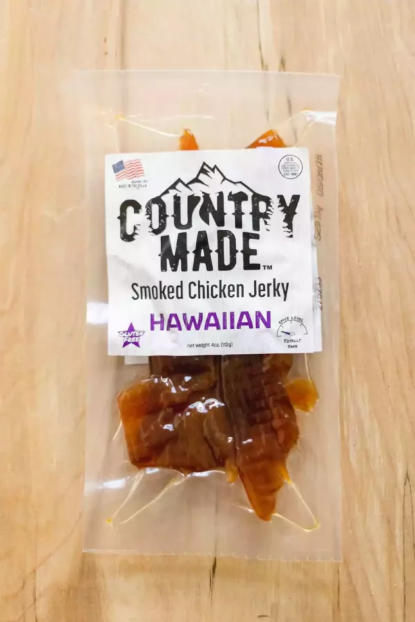 Hawaiian Smoked Chicken Jerky